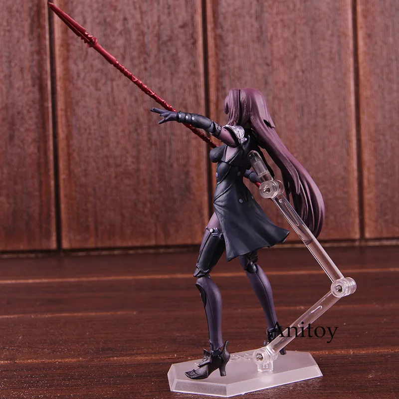 Fate Grand Order Lancer Scathach Figma 381 ПВХ Figma Fate фигурка Коллекционная модель игрушки