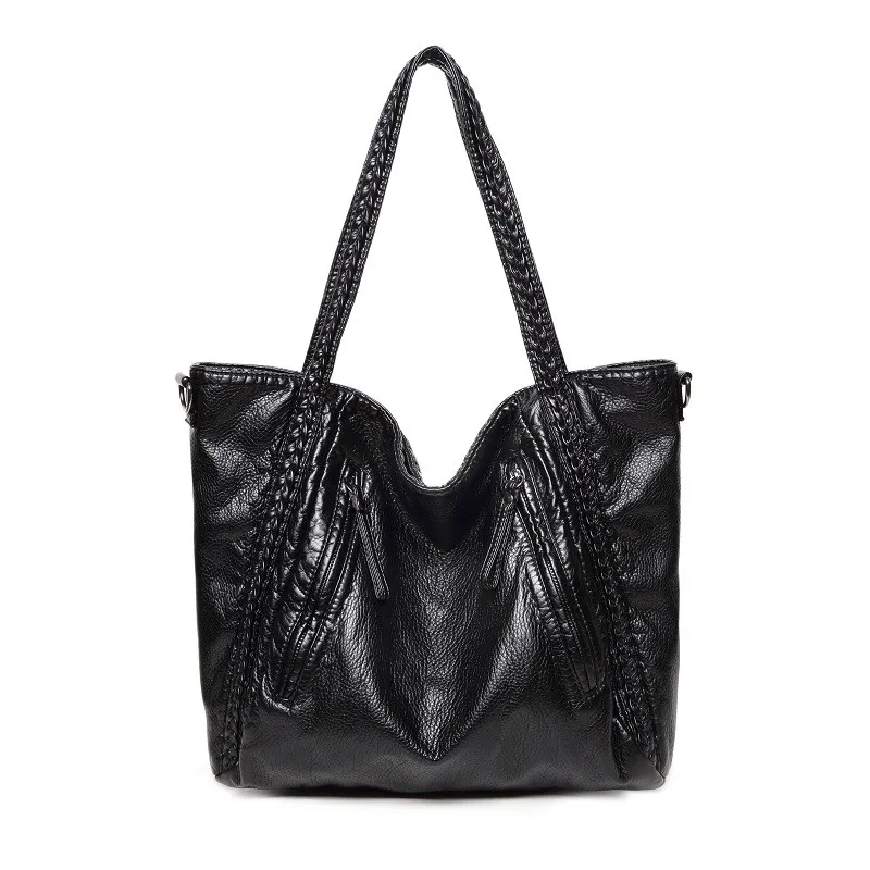

Luxury Brand Handbags Women Designer Genuine Leather Bags For Women 2018 large capacity Leather shoulder bags Casual Tote X67