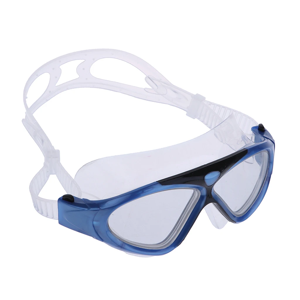 Silicone Swimming Goggles Anti-fog Diving Goggles Lightweight Swimming Glasses UV Protection Water Sport Eye Protection Gear