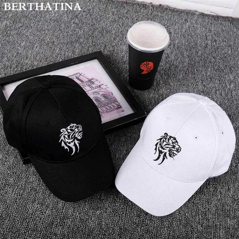 2018 New Animal Embroidery Cap Casual Outdoor Baseball Caps For Men