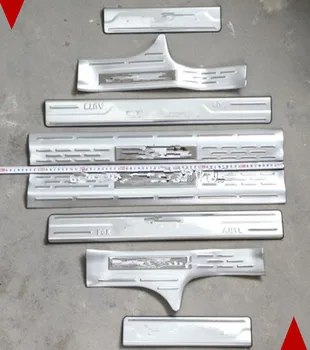 

LB Car Styling for Nissan x-trail t32 accessories 2014-2016 stainless steel x trail auto door sill sills scuff plates thresholds
