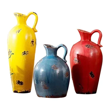 

Home Decor Restore Old Style Old Wind Ceramic Ornaments To Make Old Tabletop Ornaments Home Decoration Accessories Ceramic Vase