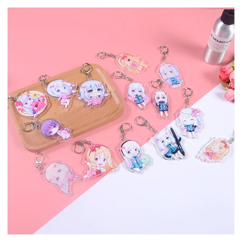 

Cute Kpop BTS Keychain BT21 Bangtan Boys Key Chain Love Yourself Acrylic J-HOPE V SUGA Men Women Female Keyring Bts Accessories
