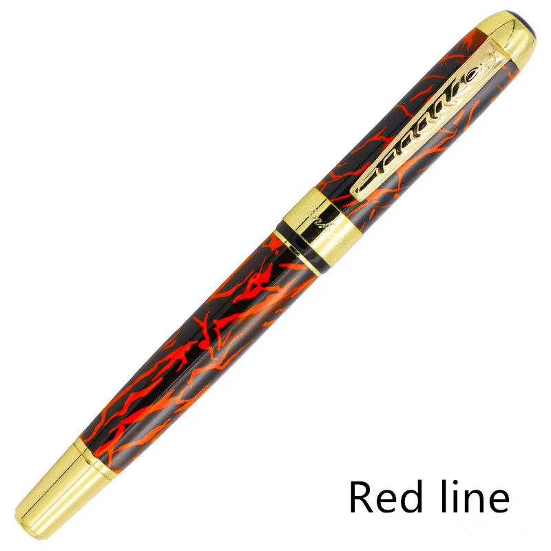 Jinhao 250 Роскошная гелевая ручка для офиса, принадлежности для подарка, каллиграфия, металлическая шариковая ручка Jinhao, ручки для школы, милый стационарный ассортимент, bts - Цвет: As shown