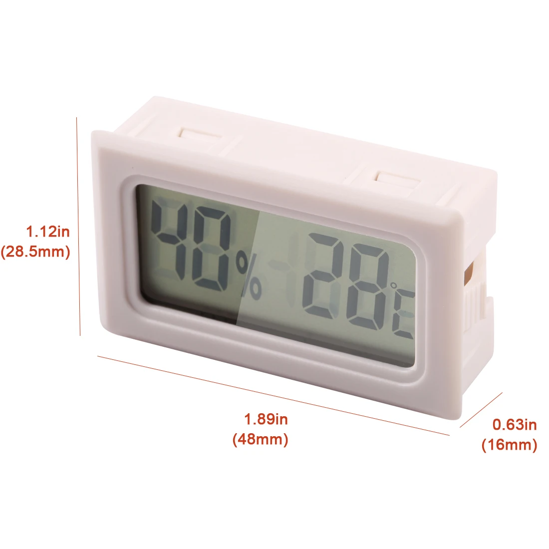 

High 1pc Electronic Temperature Thermometer Hygrometer Humidity Meter Reptile Supplies Digital Auto Thermometer Weather Station