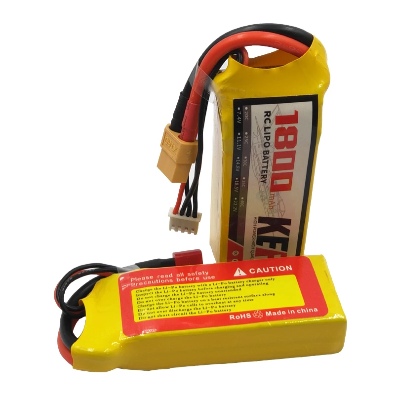 Аккумулятор LiPo 3S 1800 мАч 11 1 В 30C 40C MAX 60C 80C для пульта дистанционного