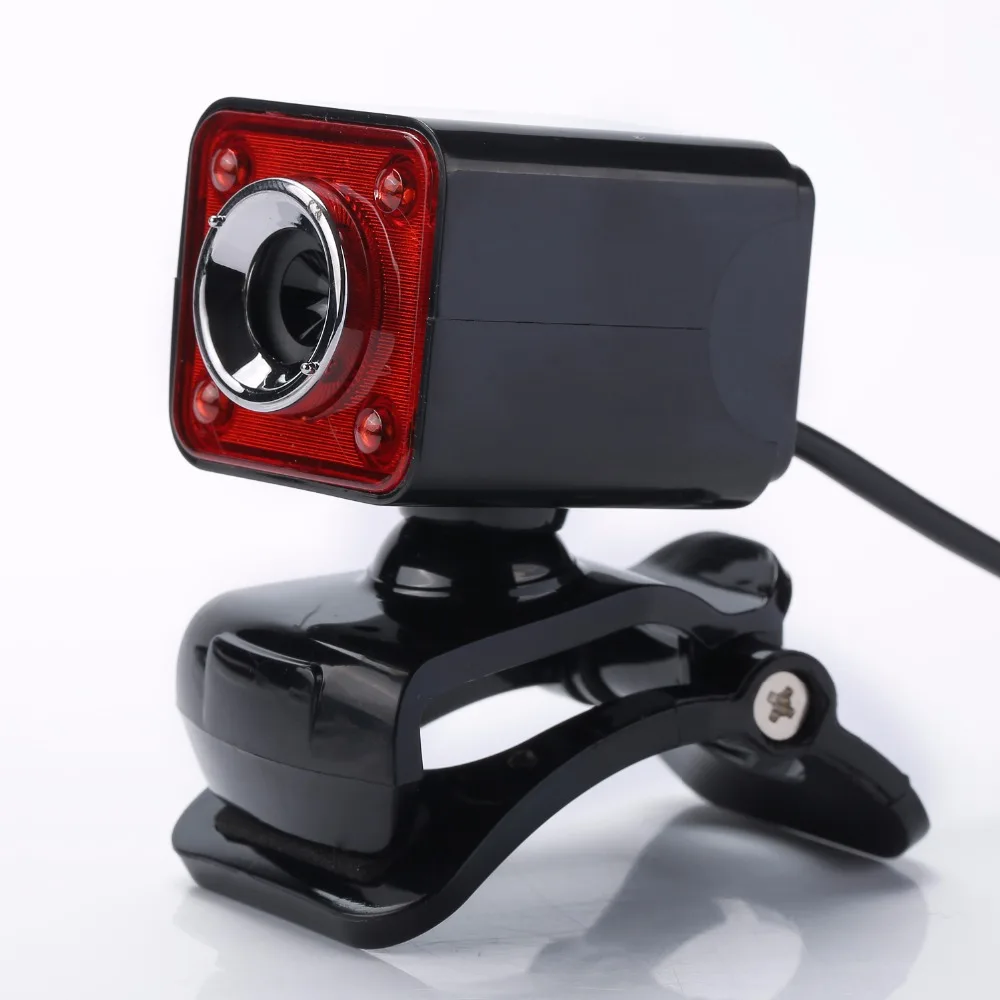 

Computer Camera Desktop Web Cam 12.0M Pixels 480P HD Visible at Night 360 degrees rotatable For youtube skype webcams Macbook