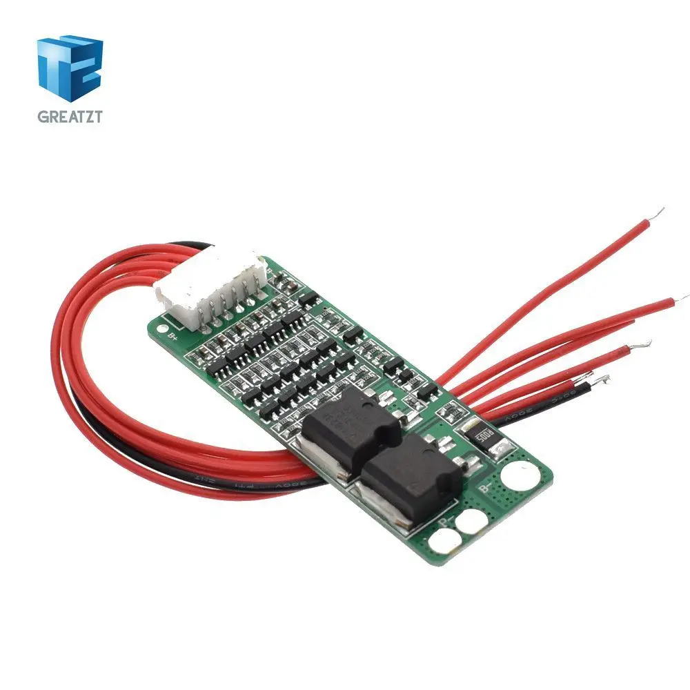 

TZT 5S 15A Li-ion Lithium Battery BMS 18650 Charger Protection Board 18V 21V Cell Protection Circuit