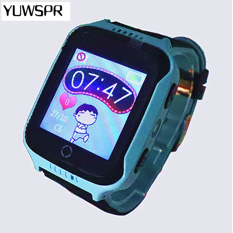 kids watches GPS tracker watch hot touch Screen Baby Watches GPS Flashlight Camera Smart Watch SOS Location Position Q528 Y21