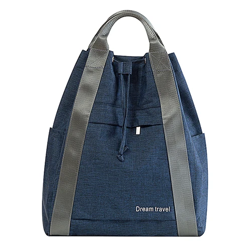 Водонепроницаемая Женская дорожная сумка для девушки, милая сумка-мессенджер, органайзер для хранения одежды, аксессуары на плечо - Цвет: Navy  D