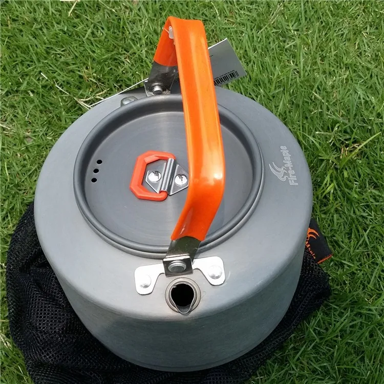 Quente de Bordo Cafeteira de Café Venda Fogo Equipe Chaleira Camping Piquenique Panelas Chá 236g 1.5l Fmc-t4 15 Louça para ar livre