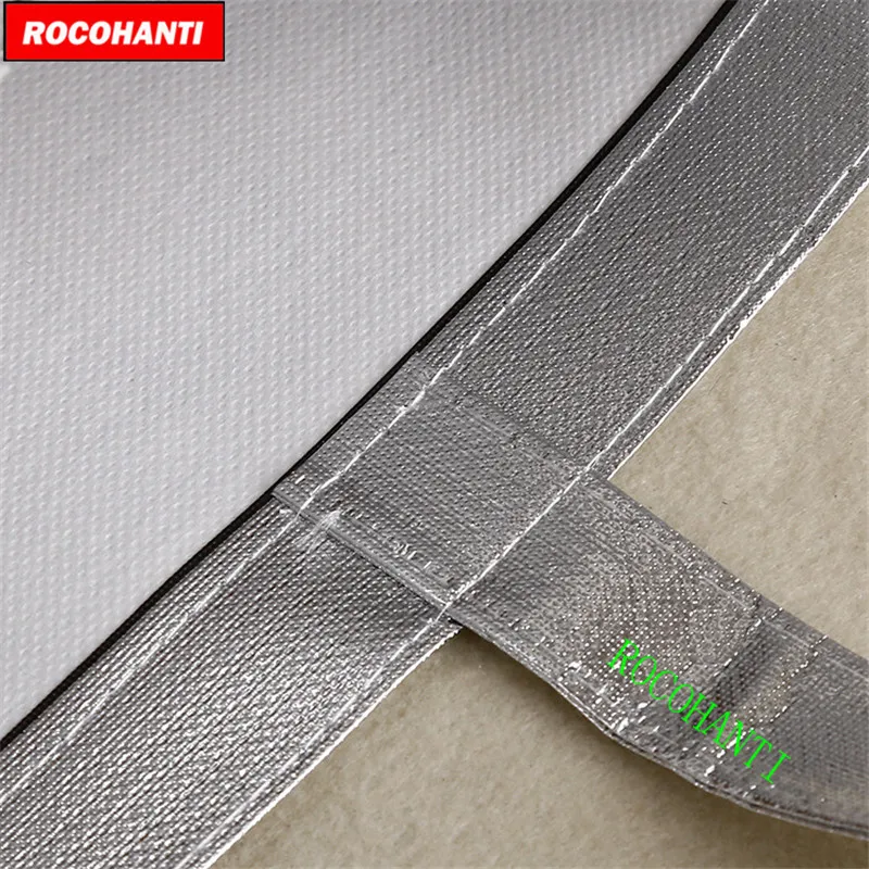 100 шт. металлическая модная сумка тоут ламинированный материал 85 г/м2 с вашим