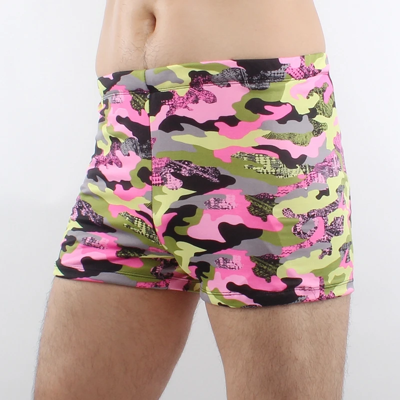 

SWIMMART Camouflage Allover-Print Male Swimming Trunk 2019 Large Man Beach Swimwear Plus Size XXXL Swimming Suit Men