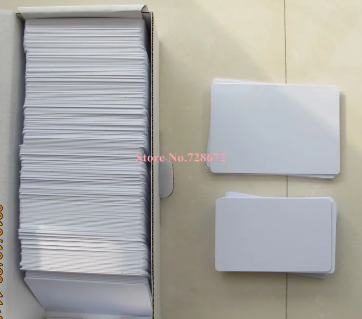 

Inkjet Blank PVC Card White ID Card for Epson /Canon inkjet P50 T50 T60 P50 L800 R200 R230 R260 IP4810 IP4700 IP4930 Printer