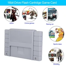 Onleny Classical 16-bit Flash Game Drive Flash Cartridge TV Video Games Console Gaming Card Plug & Play for FINAL FIGHTT 3