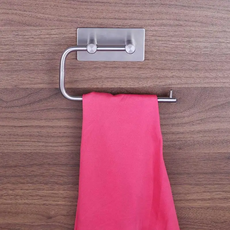 

Self Adhesive Stainless Steel Toilet Paper Towel Holder Bathroom Toilet Holder For Tissue Roll Paper Hanger Bathroom Accessories