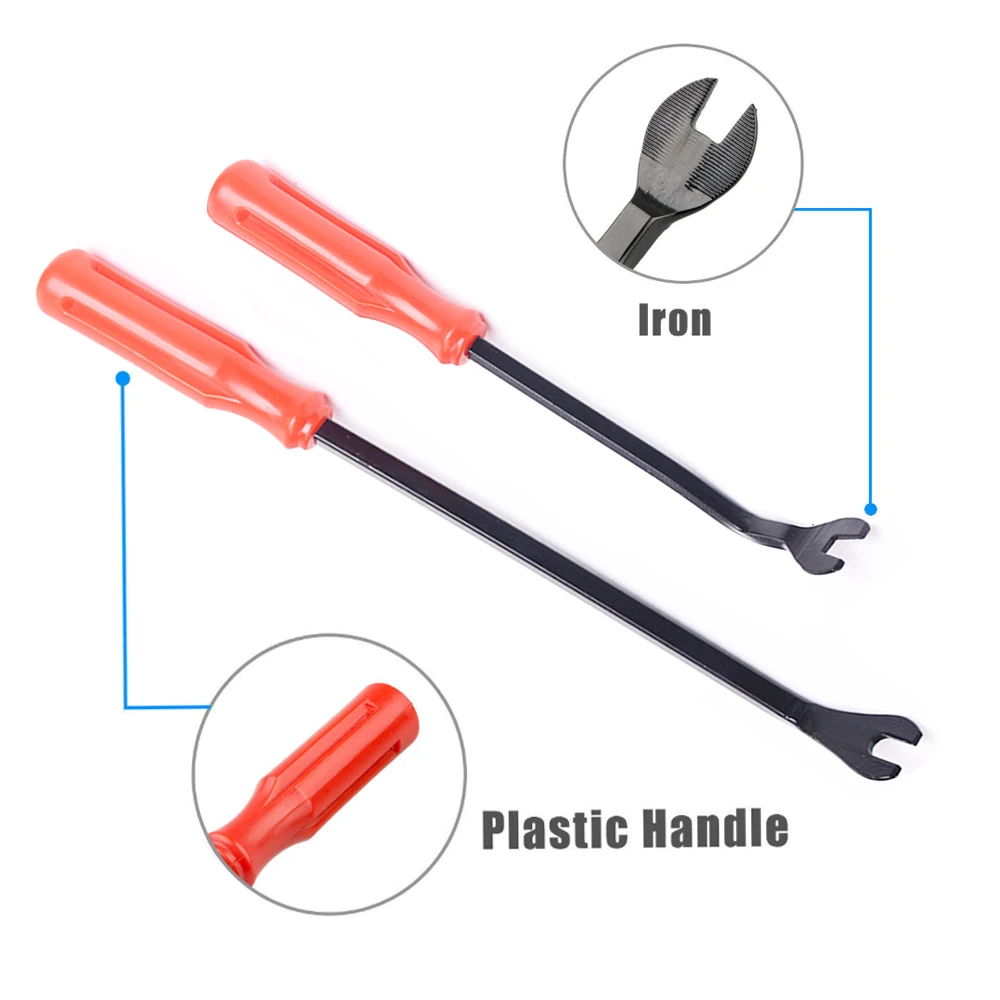 WHDZ Upholstery 13pcs Car Door Dash Audio Radio Removal Tool Auto Door Panel Window Molding Fastener Clip Trim Removal Tool