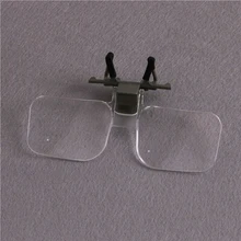 1 шт складной зажим, позволяющий освободить руки на Ясно увеличительное очки HD объектив точное очки украшения оценка ремонт часов инструмент Лупа