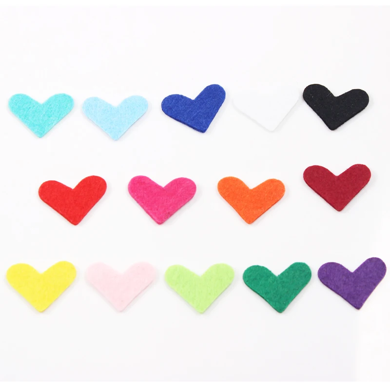 

14pcs/lot Colorful 22*28MM Heart Essential Oils Diffuser Locket Pendant Necklace Felt Refill Pads for Aroma Purfume Locket