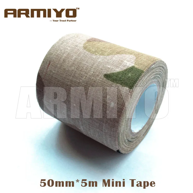Охотничьи аксессуары Armiyo Mini 50 мм * 5 м камуфляжная лента тканевый воздуховод