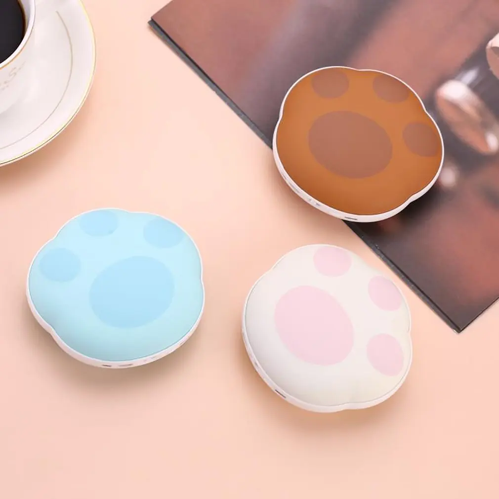 

2 in 1 Rechargeable Hand Warmer Portable and Power Bank Cute Animal Hand Warmer for Traveling Camping and Cold Environment