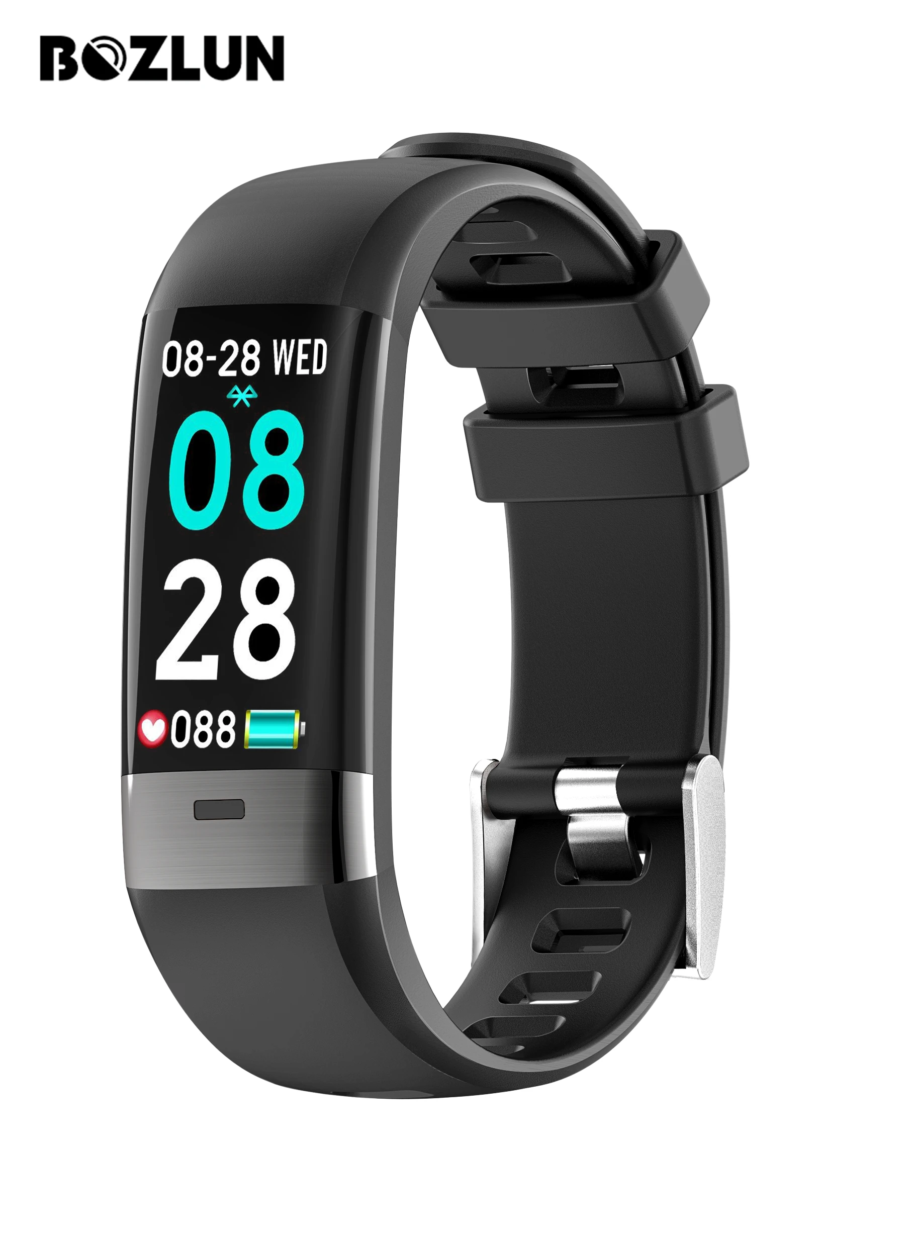 

BOZLUN Smart Sport Fitness Trackers For Android IOS Bluetooth Watch HeartRate Blood Pressure Bracelet Pedometer Smartband B33