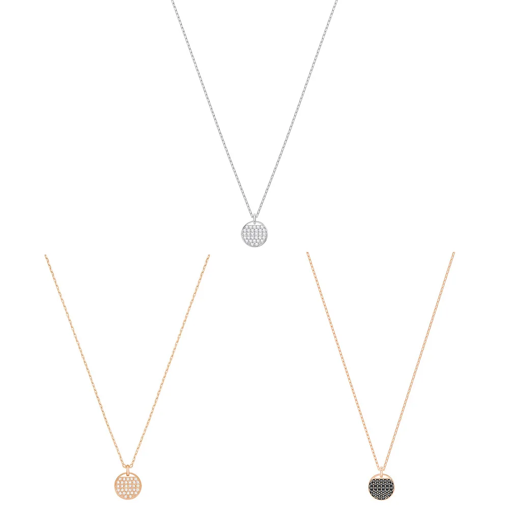 

SWA RO 2019 New GINGER Racket Necklace Multicolor Clavicle Chain Ladies Necklace Luxury Wild Jewelry To Send Girlfriend Gifts