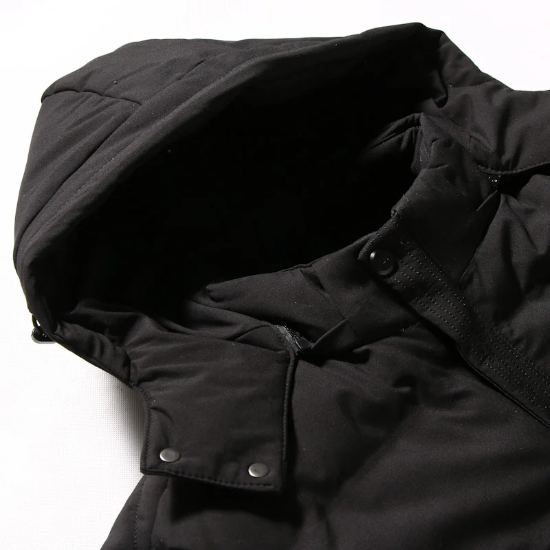 Плюс 8XL 6XL 5XL из хлопка с капюшоном зимняя куртка парка для Для мужчин Съемная Куртки с меховым капюшоном человек пальто Для мужчин s Повседневное вниз парки