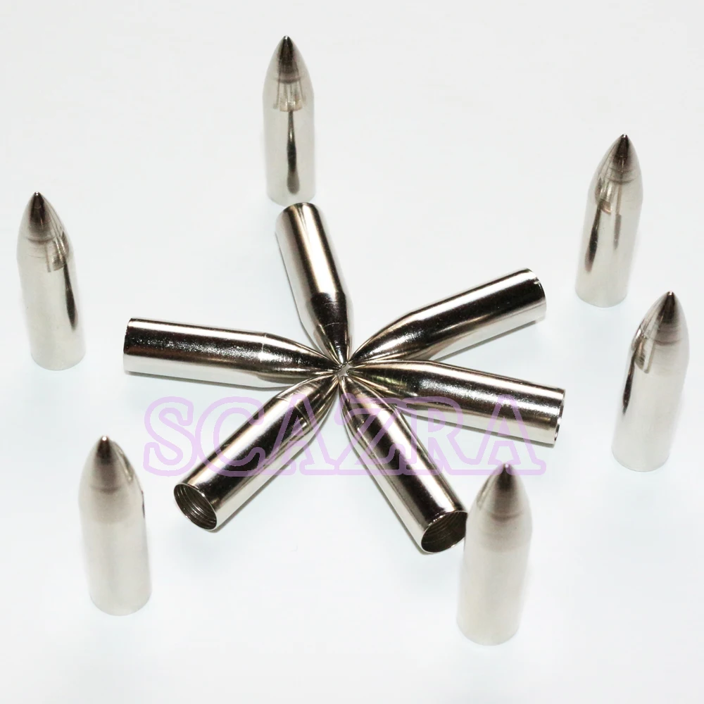 12PCs Archery Field Tips Target Point Practice Broadheads Diameter 8mm