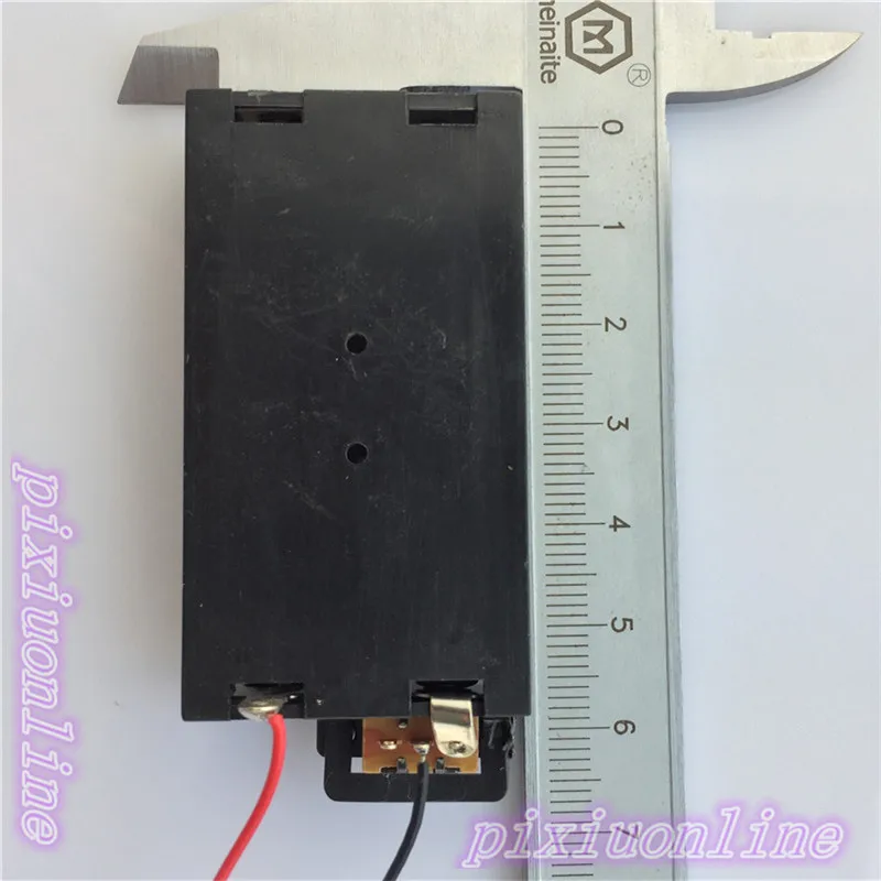 1 шт. J134Y высокое качество Прямоугольная Черная пластиковая Батарейная коробка с переключателем содержит 2 AA DIY электрическая цепь изготовление на продажу