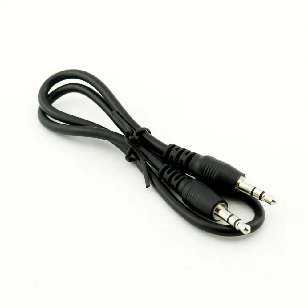 1 шт. 40 см 3 5 мм штекер Aux стерео аудио кабель для автомобиля ПК MP3|3.5mm male|male auxaudio cable |