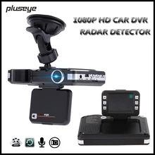 2 in 1 Car DVR Radar Detector 1080P HD Dash Cam Night Vision Car Camera Recorder