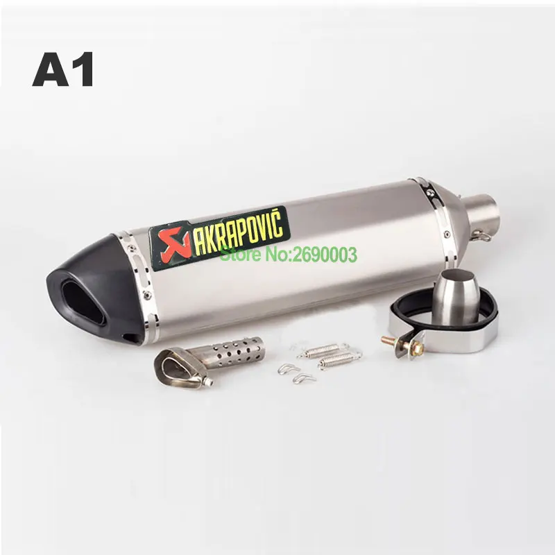 Мотоцикл Yoshimura выхлоп Akrapovic глушитель Универсальный ID: 51 мм Длина: 570 мм из нержавеющей стали глушитель для мотоцикла Escape