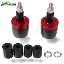 Универсальные мотоциклы ручной грузики руля наконечники для Ducati Suzuki bmw Yamaha XSR700 KAWASAKI Ninja 650 636 honda VFR800 X-11