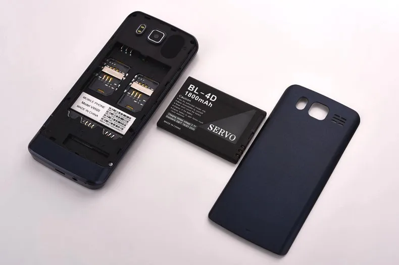 Servo Four Quad SIM 4 четыре режима ожидания тонкий мобильный телефон 2," HD экран Bluetooth циферблат фонарик волшебный голос GPRS SOS V9500