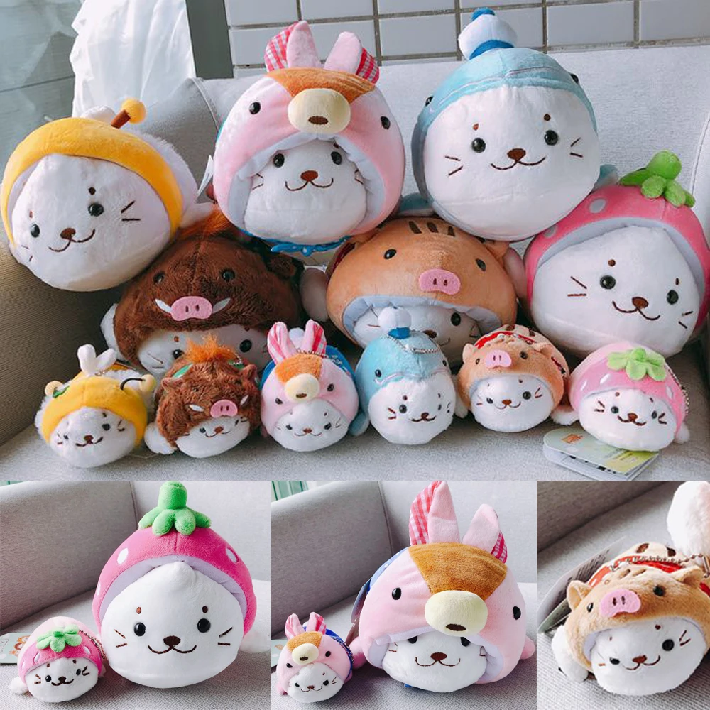 1 шт. милая японская аниме San x seal плюшевая игрушка для косплея кукла мягкая