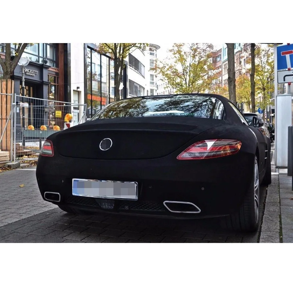 1.35x15m Black Auto Suede Fabric Vinyl Wrap Roll Film for 1.35x15m Black Auto Suede Fabric Vinyl Wrap Roll Film for