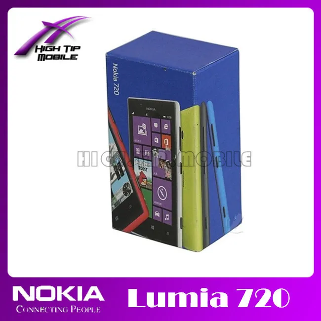 Разблокированный оригинальный мобильный телефон Nokia Lumia 720 двухъядерный 6 7 МП Wi Fi 4