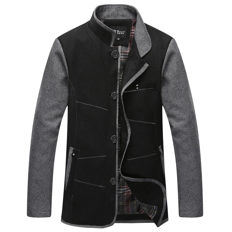Autumn Winter Fashion Men's Jacket men Casual Slim...