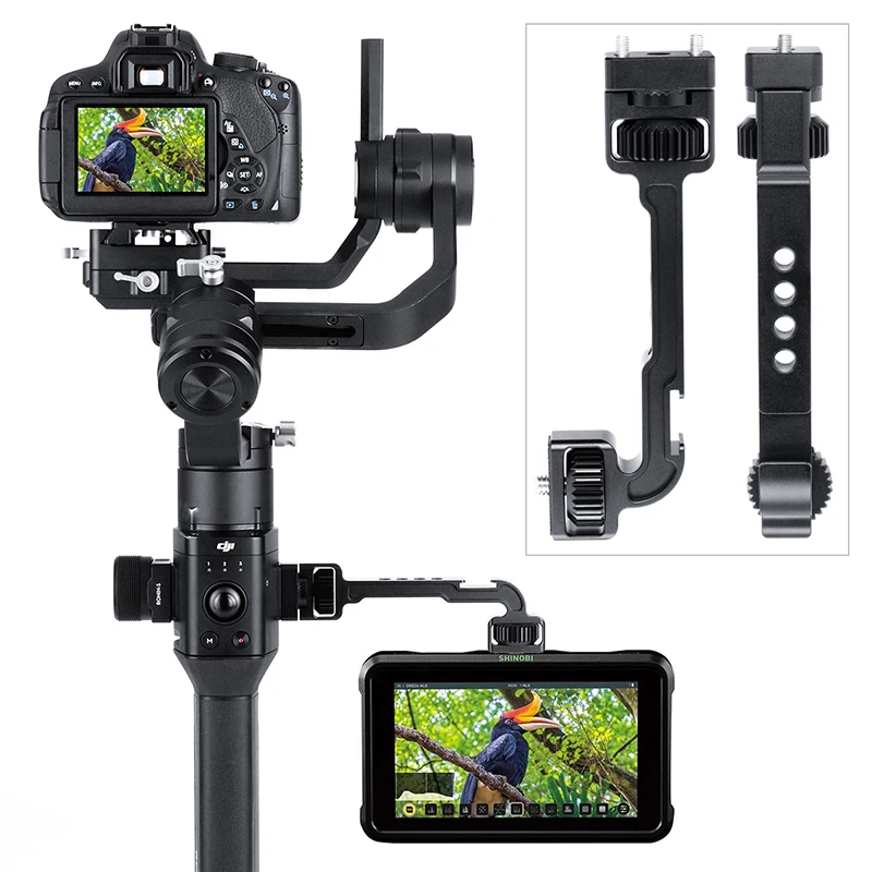 

AgimbalGear DH11 Dji Ronin S Univeral Extend Magic Arm Extension Bracket for Monitor LED Video Light Cold Shoe Mount Adapter
