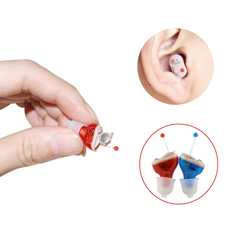  2018 New Hearing Aid Amplifier Mini Pocket Digital Hearing Aids Adjustable Invisible Ear Amplifier 