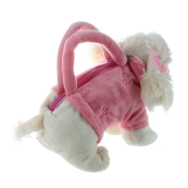 Модные горячие продажи 3D собака дизайн сумки детские сумки прекрасный плюшевый в форме щенка Детская сумка 25*10 см