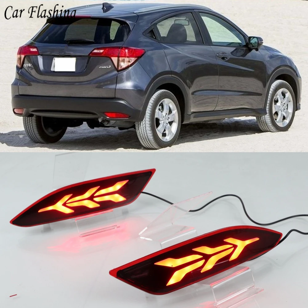 

Multi-function LED For Honda HRV HR-V 2015 2016 2017 2018 Rear Bumper Light Reflector Fog Lamp Brake Light Turning Signal Light