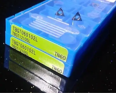 

2PCS New KY+ TBGT060102L TN60 TBGT12105L Carbide Inserts 10PCS/Box