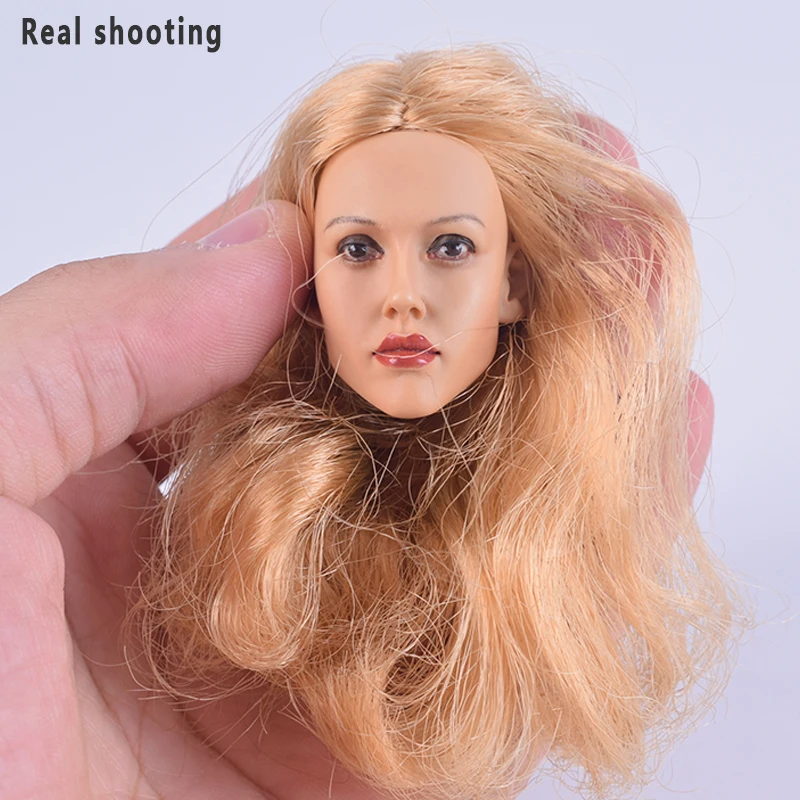 TopToys масштаб 1/6 аксессуары голова Лепка Женщины Горячие Пользовательские Золотой