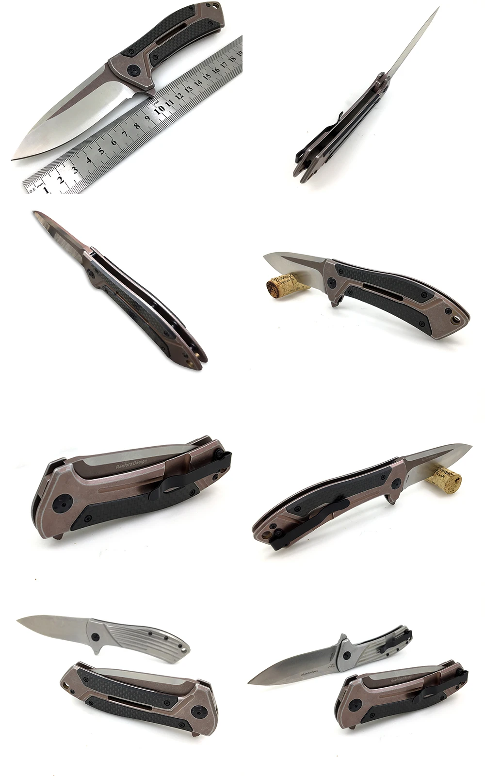 0801 M390/D2 складной нож, титановая/стальная ручка, тактические охотничьи, походные, боевые, EDC карманные ножи, многофункциональные инструменты для выживания