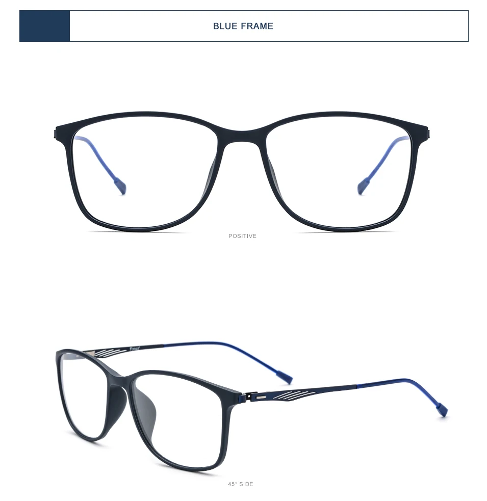 FONEX TR90 сплав Оптическое стекло es для мужчин полный квадратный близорукость по рецепту стекло для глаз es рамка корейские Безвинтовые очки 9854