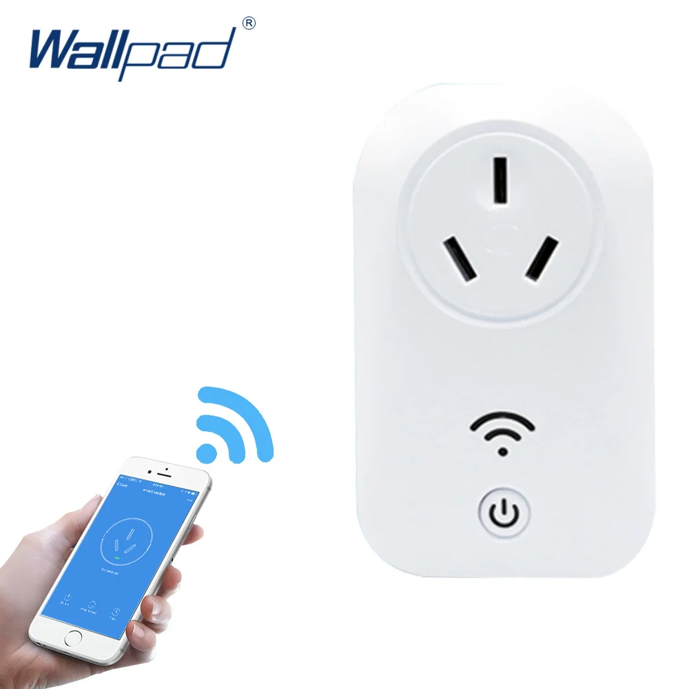 

2019 Hot Sale Wifi Socket 16A+Timer 3 Pin Socket Plug Outlet Smart Home Remote Wireless Controls for Iphone Ipad Android Ios