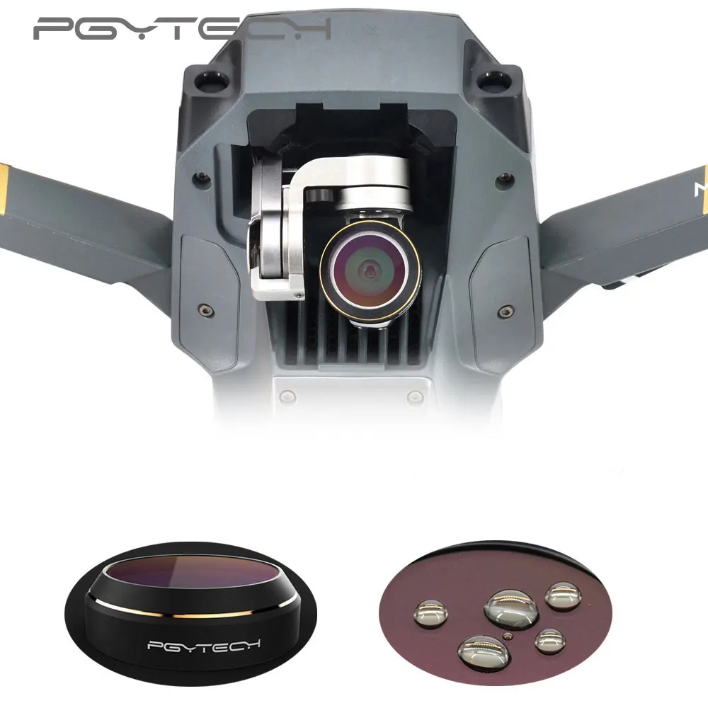 PGYTECH DJI Mavic Pro & Platinum Lens Filter Anti UV Multi Layer