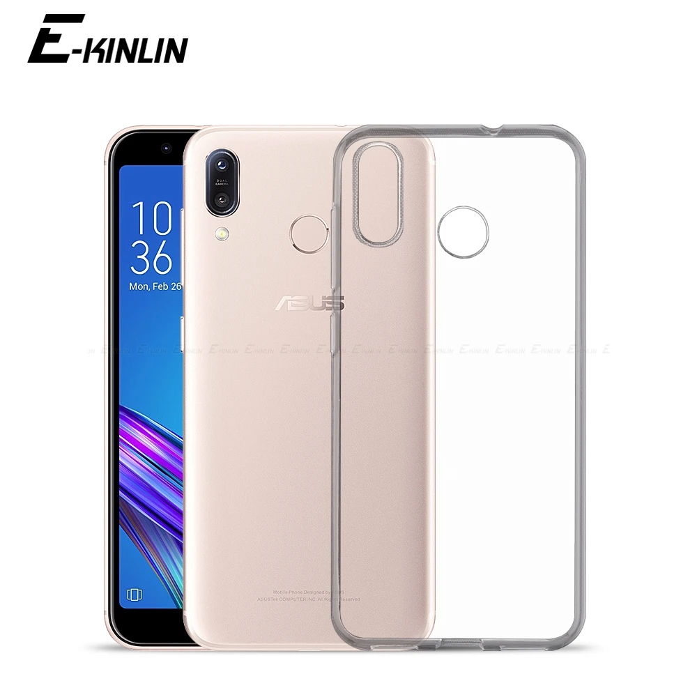 

Ultra Slim Clear Silicone Case For Asus ZenFone Max Pro Plus M2 M1 ZB631KL ZB633KL ZB602KL ZB570TL ZB555KL Back Soft TPU Cover